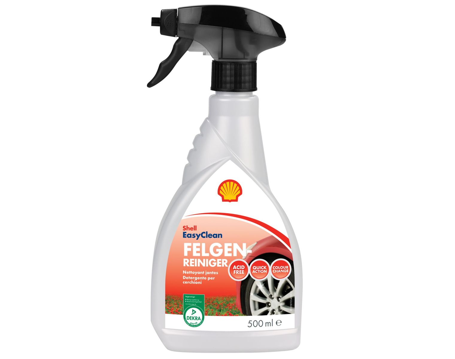 Nettoyant jantes SHELL avec indicateur, 500 ml