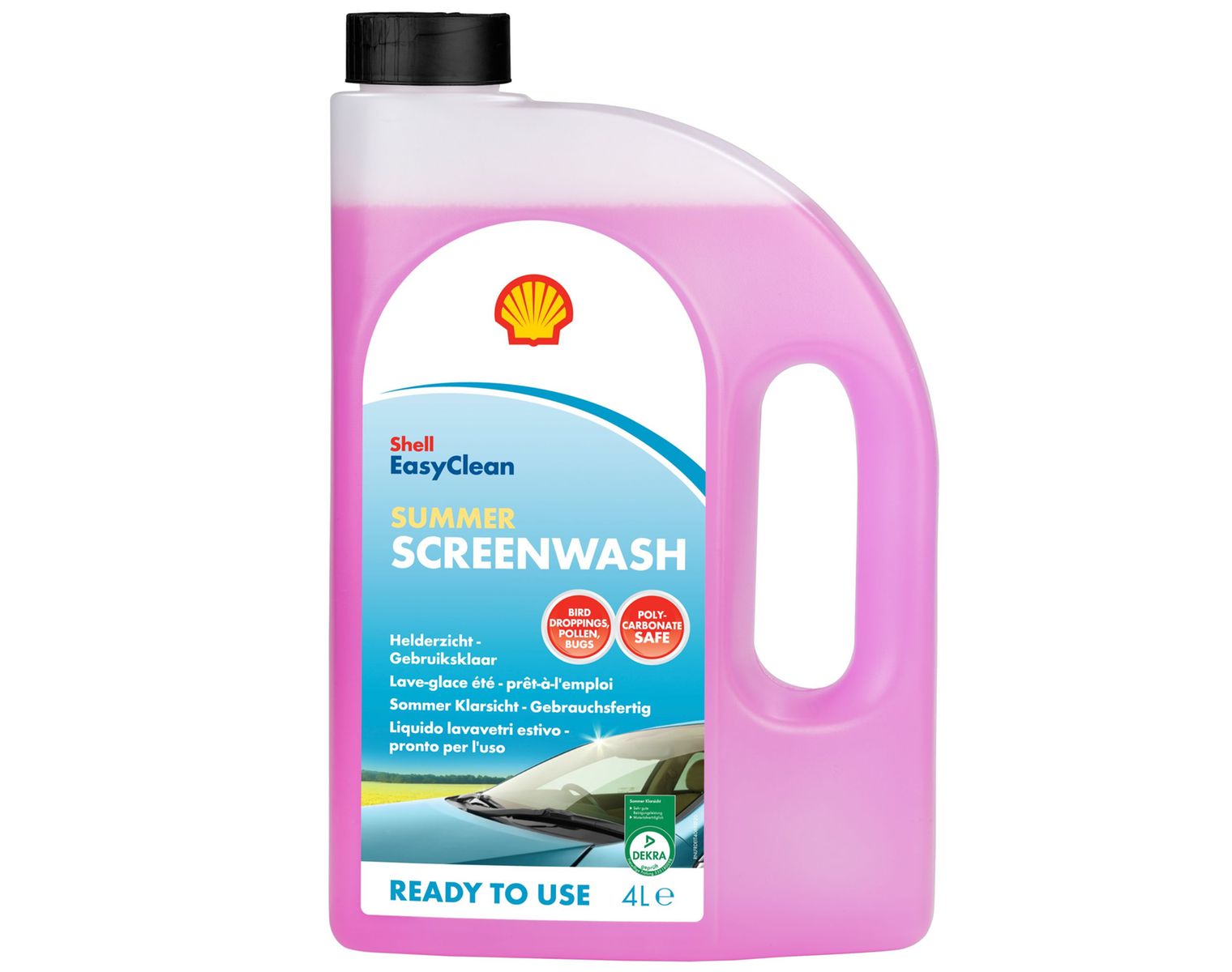 SHELL Lave-glace été, 4 l