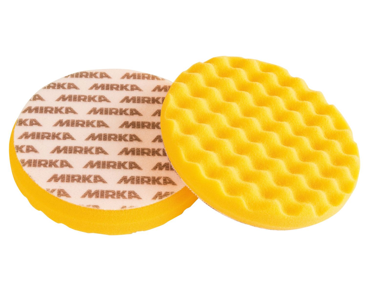 Mirka tampon de polissage Pro, jaune, Ø 77 mm, 2 pièces