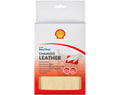 SHELL Auto-Fenster-Leder, natur