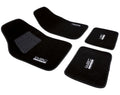 WRC Autoteppich, 4-teilig, schwarz