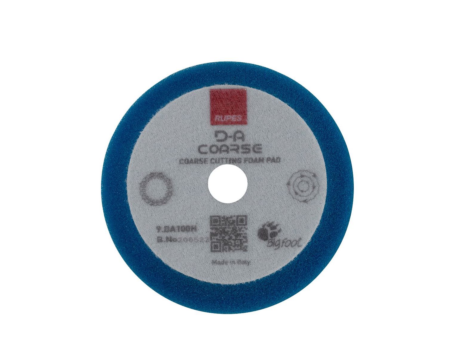 RUPES tampon de polissage D-A COARSE, bleu, 80mm