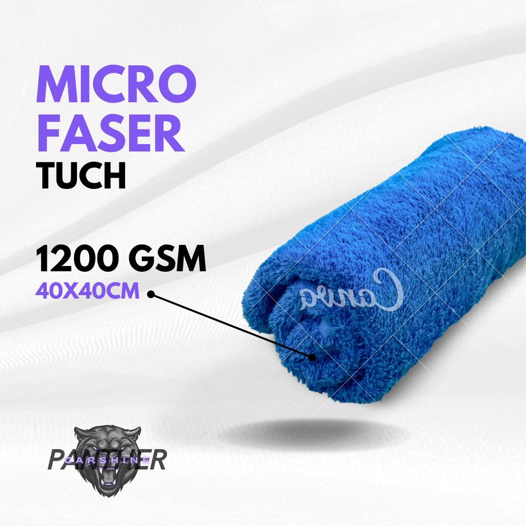 Chiffon de séchage en microfibres 40x40cm 1200GSM