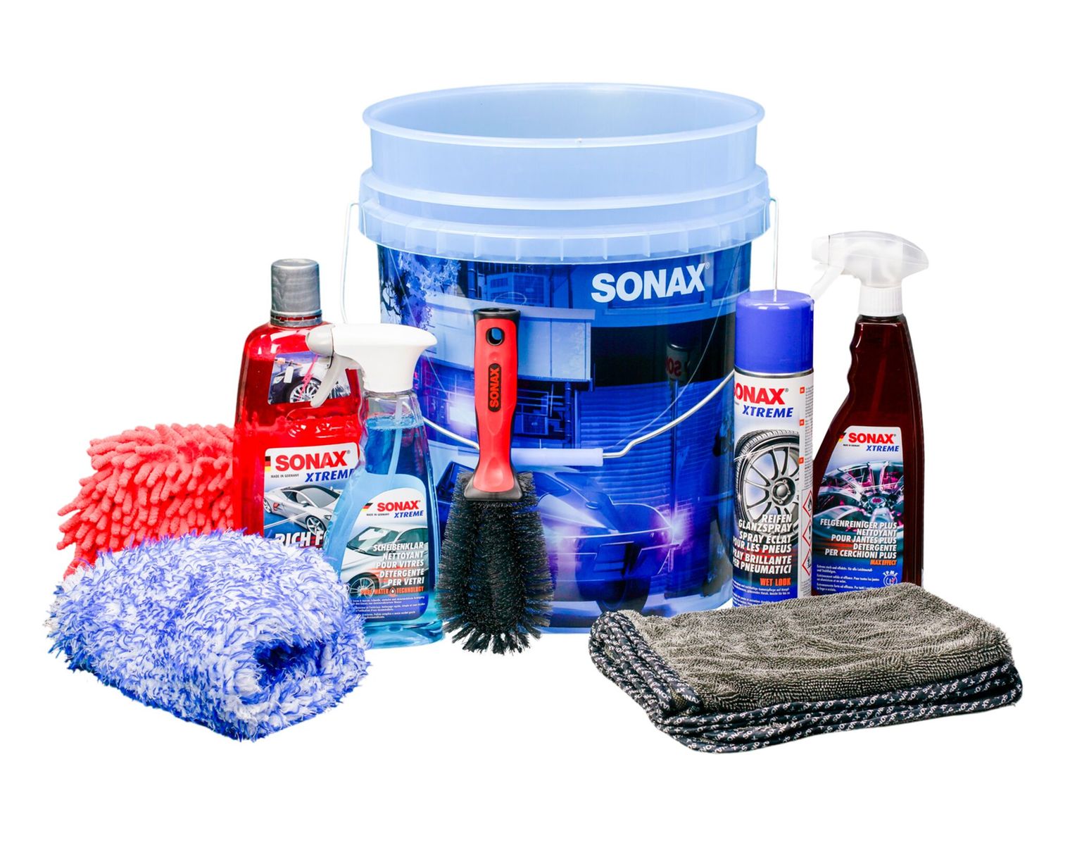 SONAX XTREME Set de lavage auto avec grille anti-saletés