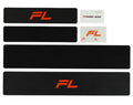 FRAMELESS Rahmenloser Nummernhalter 30 x 8 cm / 50 x 11 cm